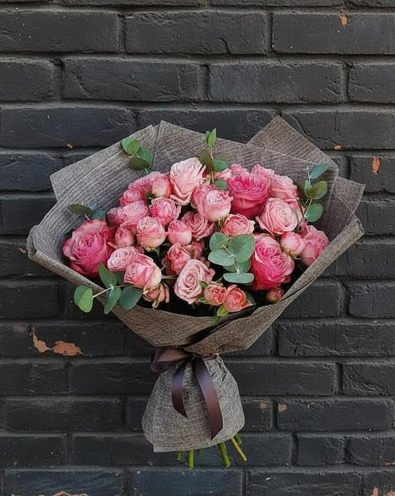 Букет цветов из: Розы в Романовке