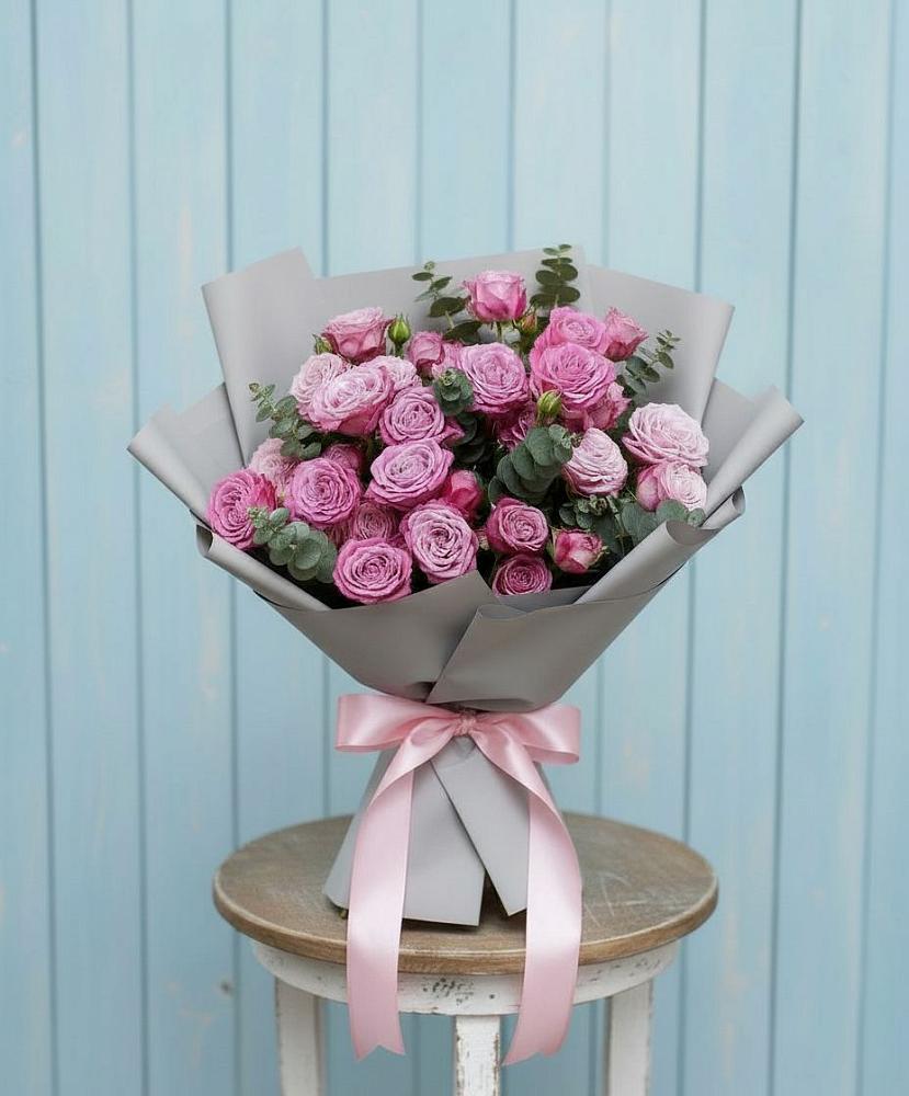 Букет цветов из: Розы в Романовке