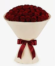 Букет 101 Бордовая роза Блэк Бакарра #REPLACE_PRED# Романовке