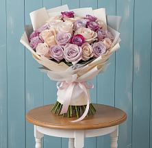 Букет цветов из:  Розы в Романовке