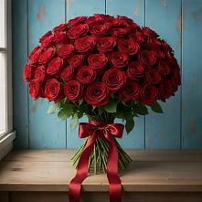 Букет Красные розы Блэк Меджик #REPLACE_PRED# Романовке
