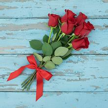 Букет Красные розы в Романовке