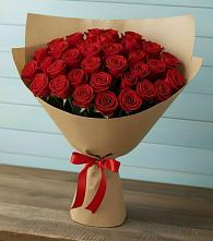 Букет Красные розы Милано в Романовке