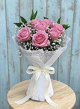 Букет цветов из:  Розы в Романовке