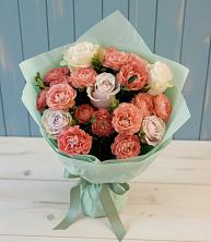 Букет цветов из:  Розы в Романовке