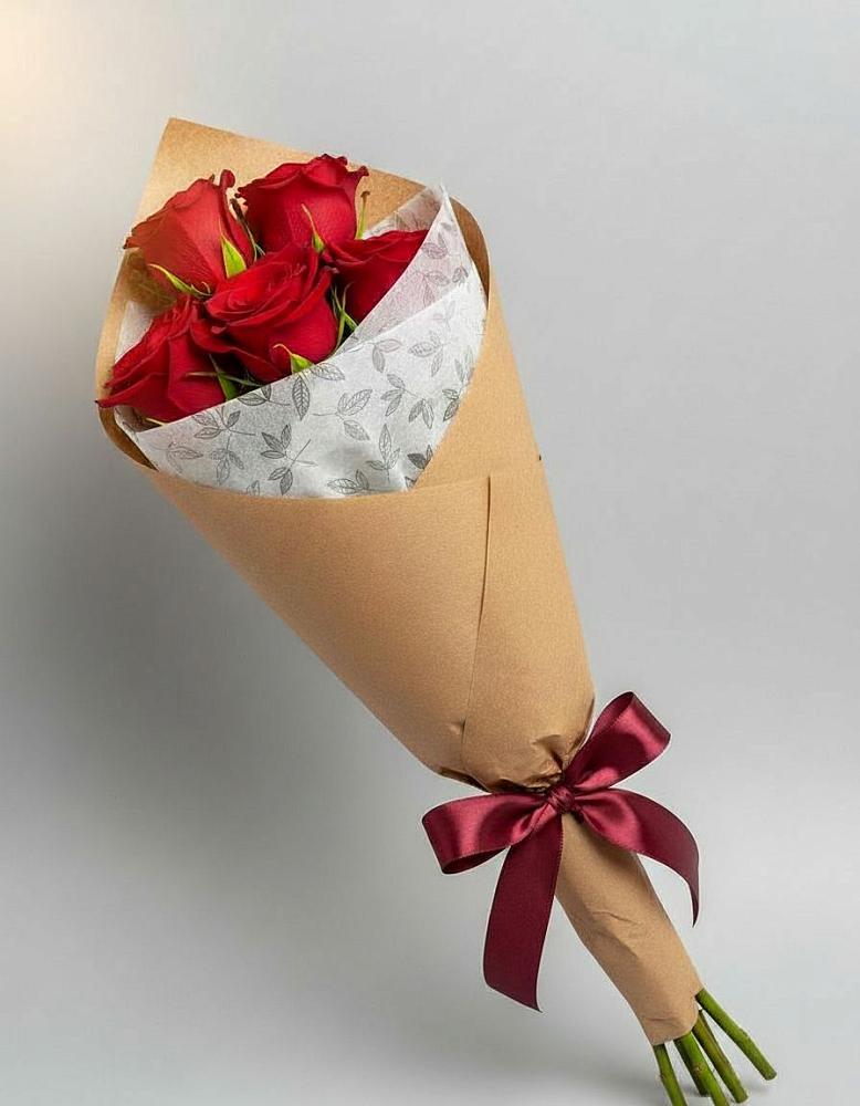 Букет цветов из: Розы в Романовке