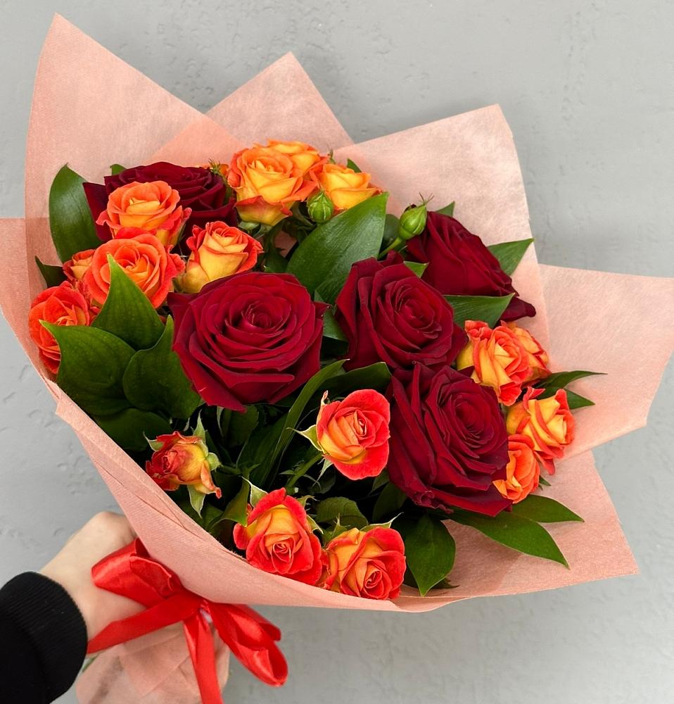 Букет Любовь и восторг в Романовке