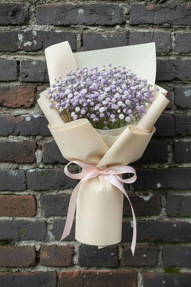 Букет цветов из: Гипсофила в Романовке