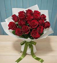 Букет Красные розы в Романовке