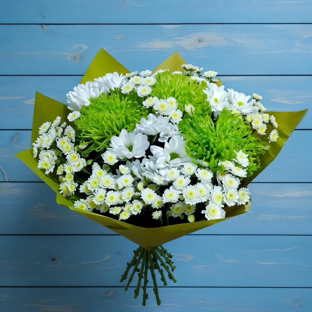 Букет цветов из: Хризантемы в Романовке