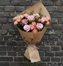 Букет цветов из:  Розы в Романовке