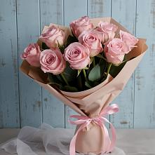 Букет цветов из:  Розы в Романовке