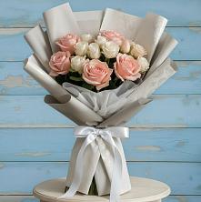 Букет цветов из:  Розы в Романовке