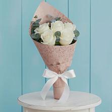 Букет цветов из:  Розы в Романовке