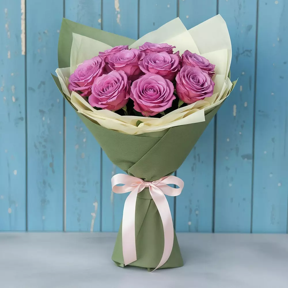 Букет Розы Фёрст Леди в Романовке