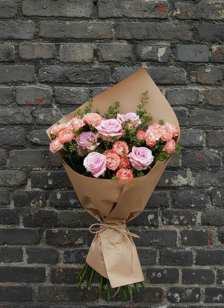 Букет цветов из: Розы в Романовке