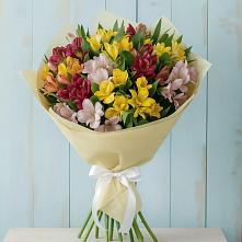 Букет цветов из:  Альстромерии в Романовке