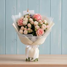 Букет цветов из:  Розы #REPLACE_PRED# Романовке