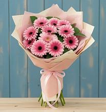 Букет цветов из:  Герберы в Романовке