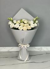 Букет цветов из:  Розы и Лизиантусы #REPLACE_PRED# Романовке